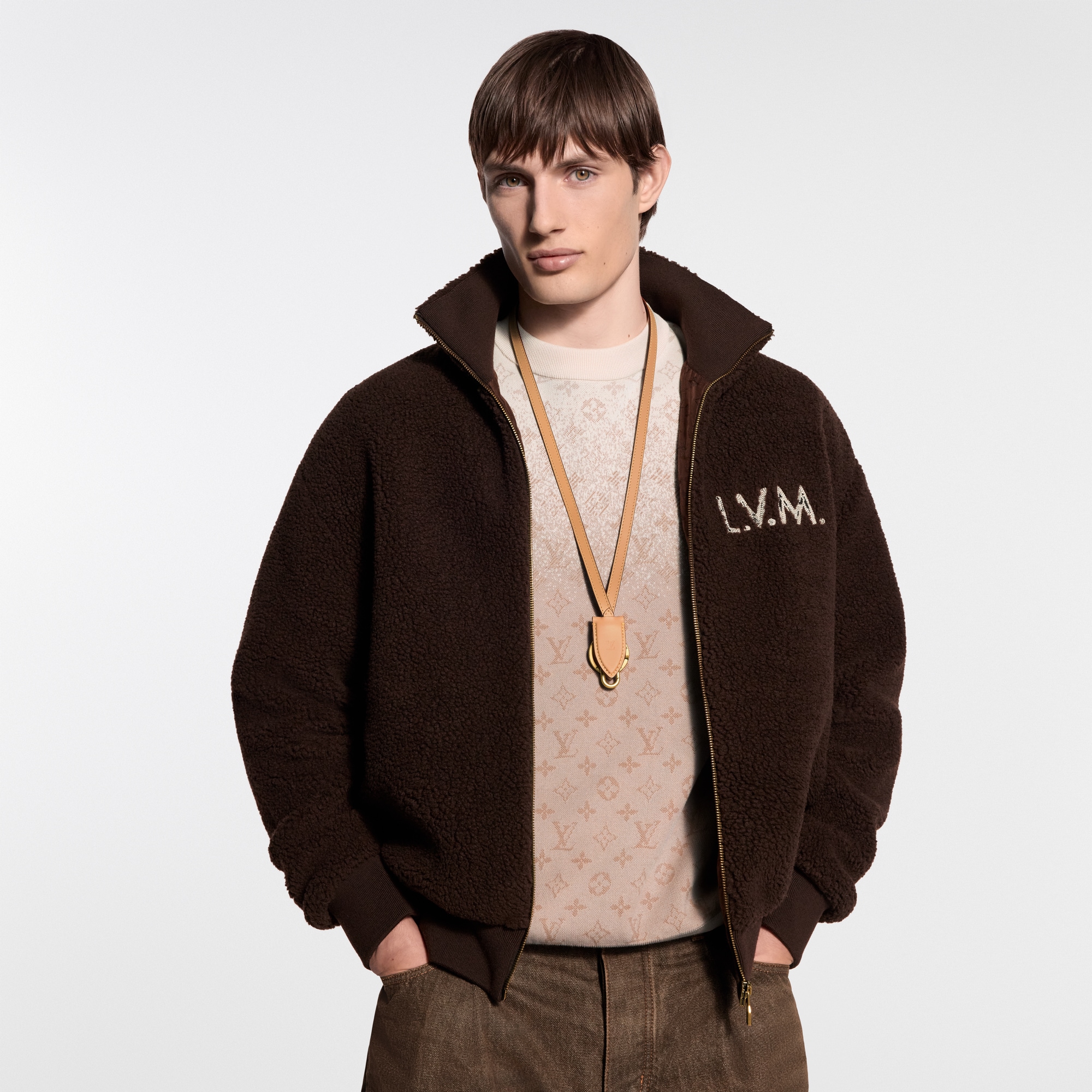 LV Crush Monogram Overlap Beanie S00 - Accessories | LOUIS VUITTON